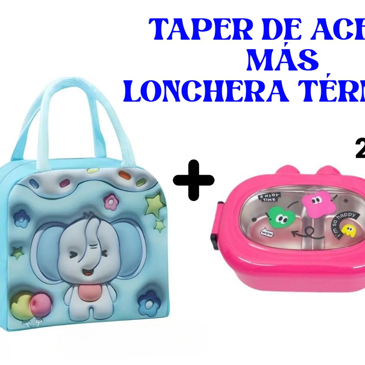 GENERICO - LONCHERA TAPER FIAMBRERA 950 ML + LONCHERA
