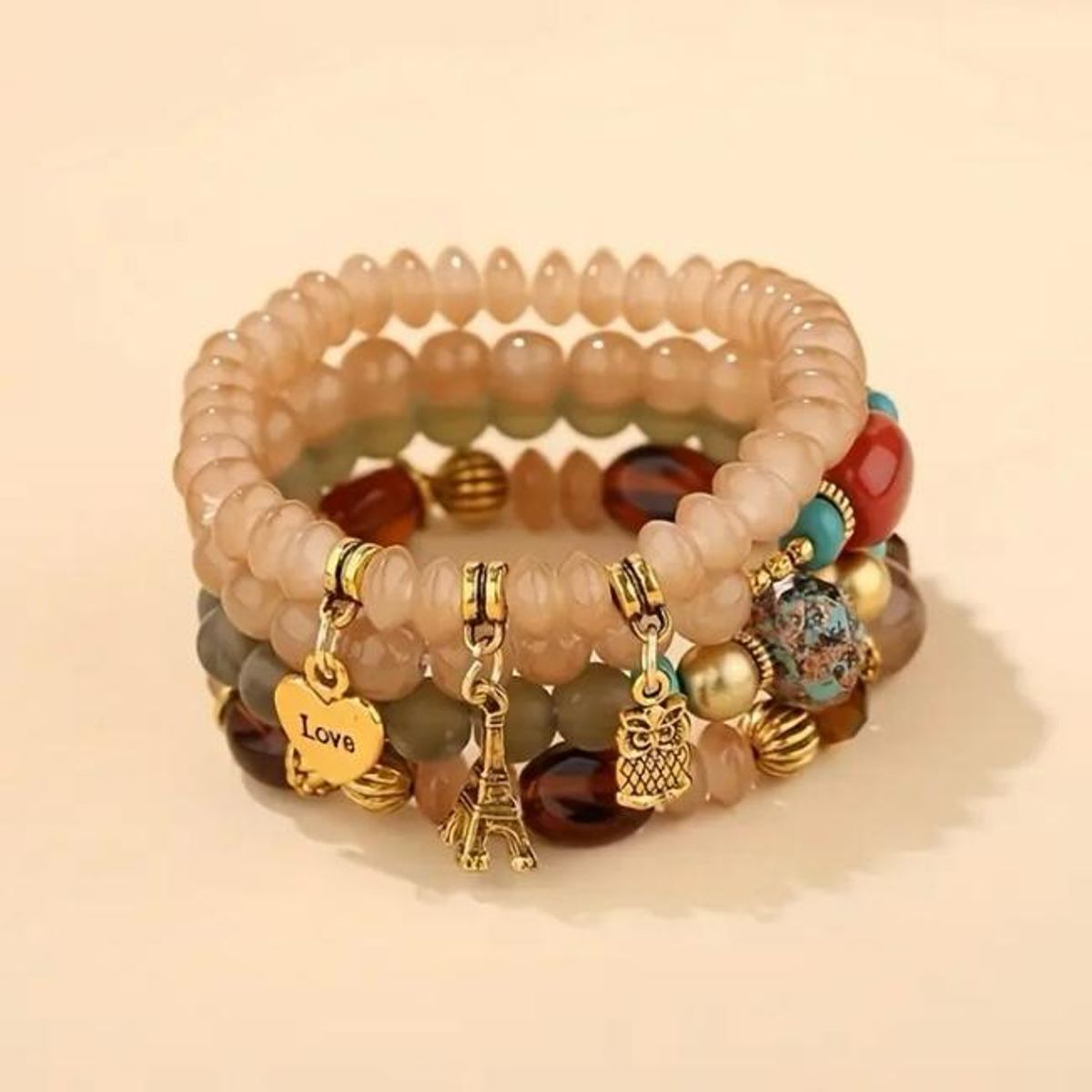 GENERICO - Pack de pulseras girl boho twelve