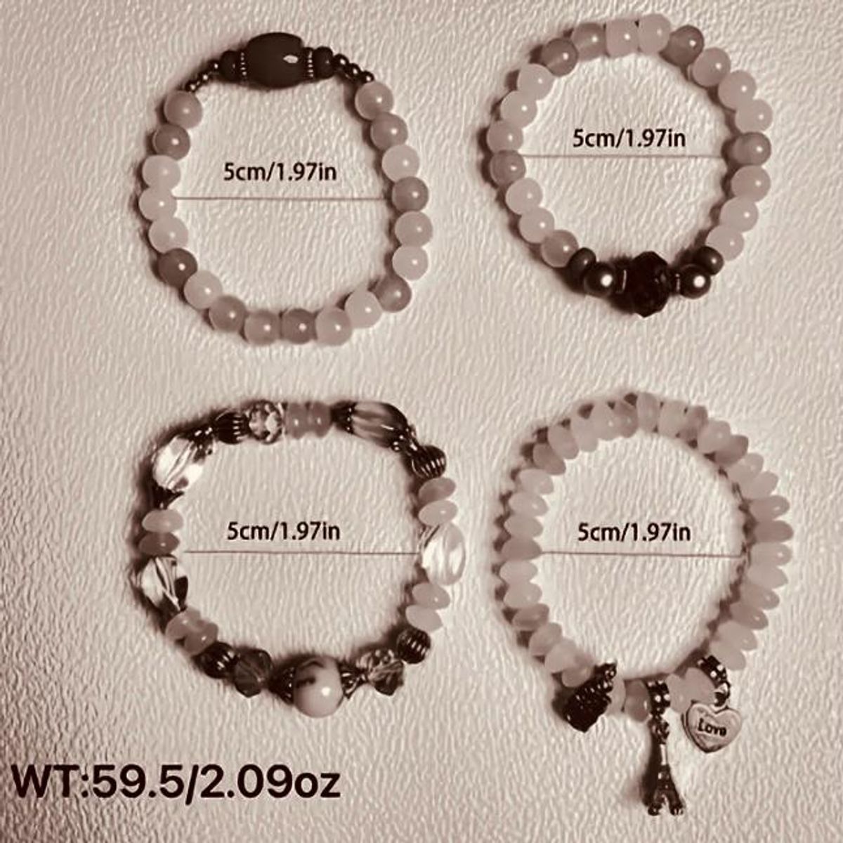 GENERICO - Pack de pulseras girl boho twelve