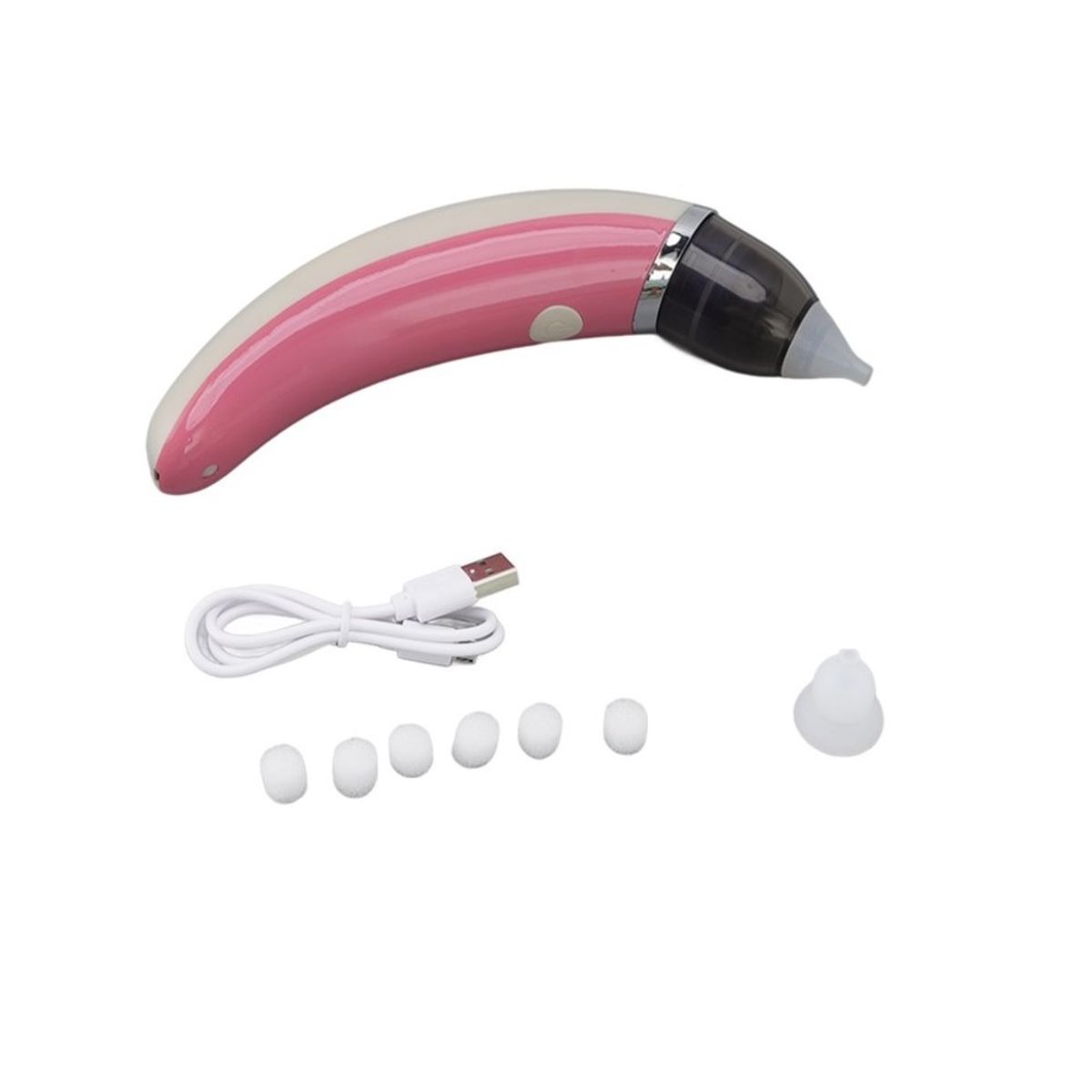 GENERICO - Limpiador De Nariz Con Ventosa Para Recién Nacido FUCSIA NASAL