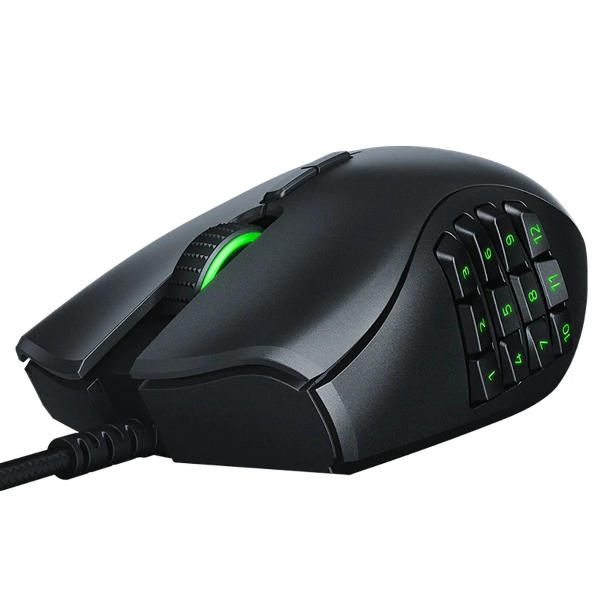 RAZER - Razer Gamer Mouse Naga Trinity 12botón Reacondicionado SemiNuevo-Negro