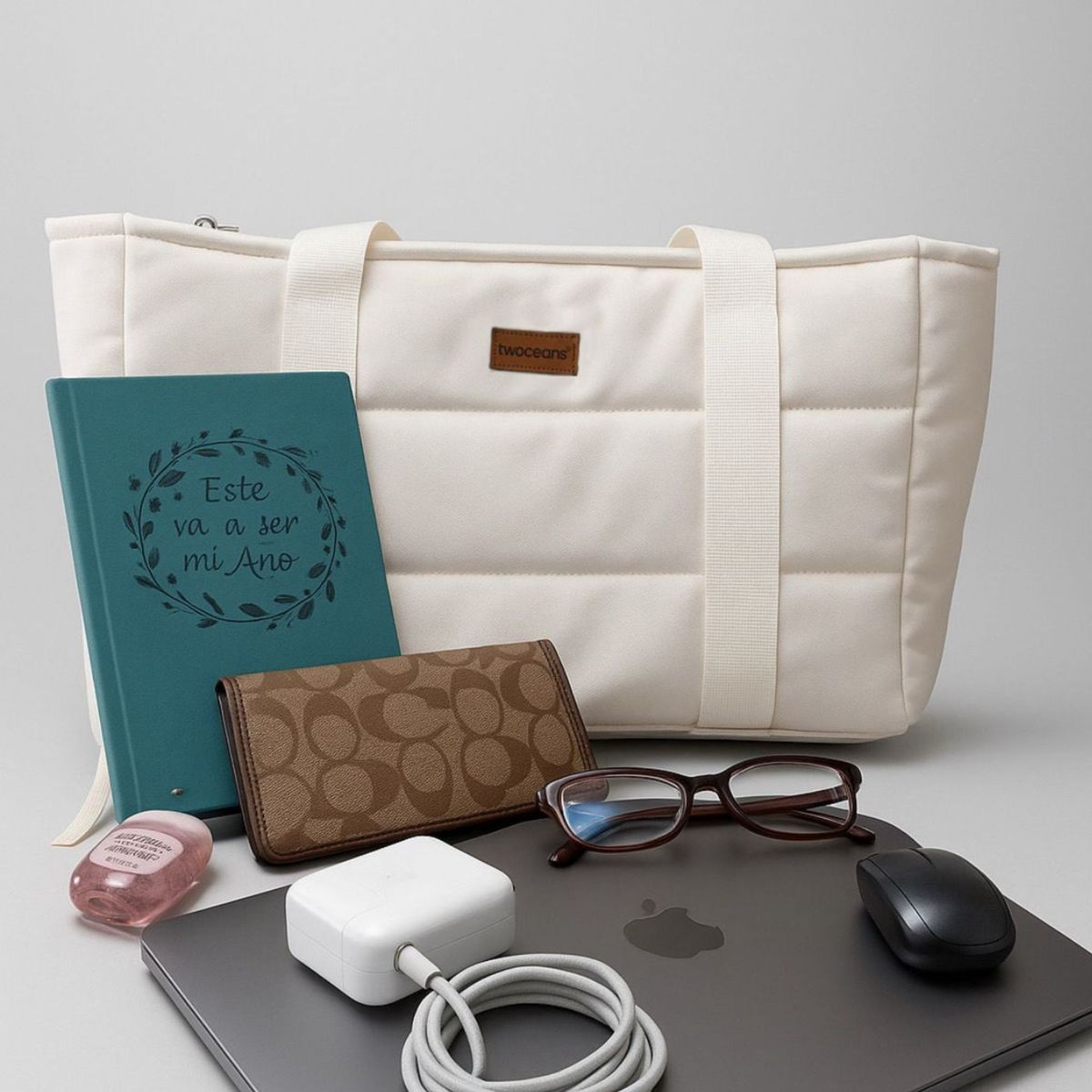 TWO OCEANS FITWEAR - Tote Bag Mujer Grande Resistente