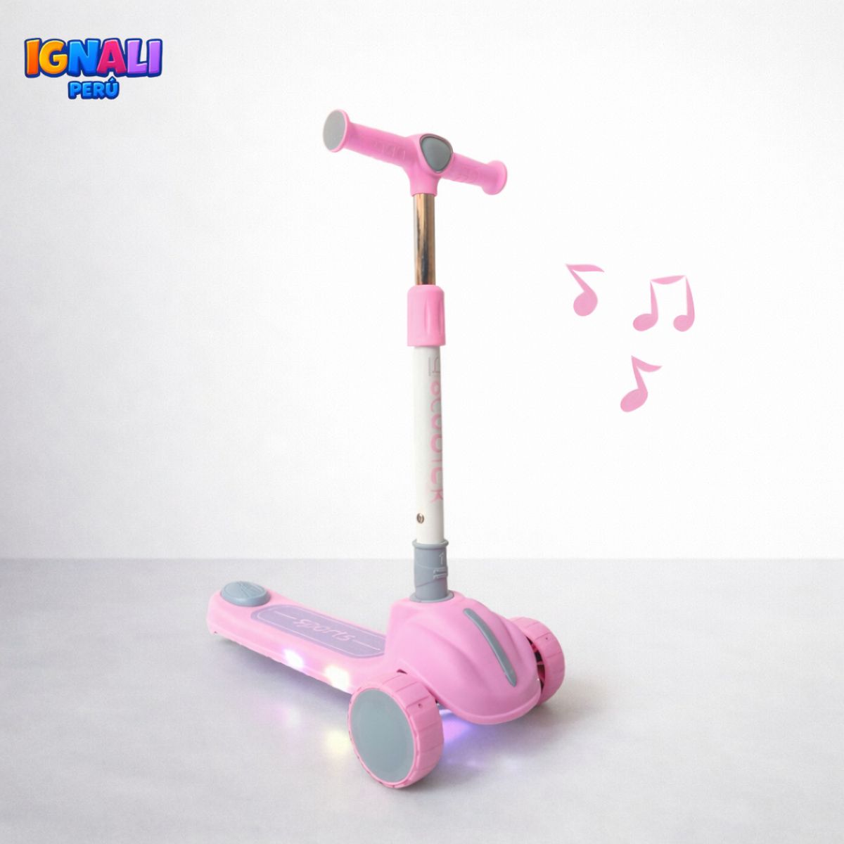 GENERICO - Scooter rosa para niña