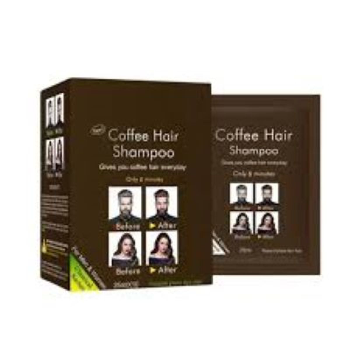 GENERICO - Tinte  Coffee Hair Shampoo - YANG