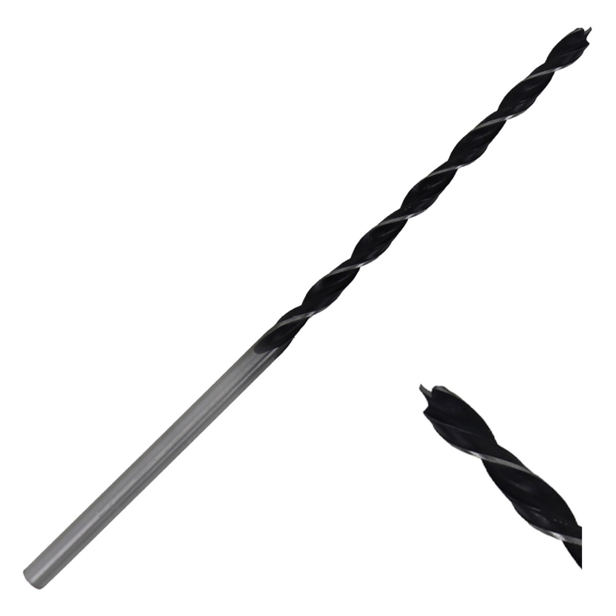 BREMEN - Broca para Madera Larga 3/8" x 250mm  Bremen - Gris