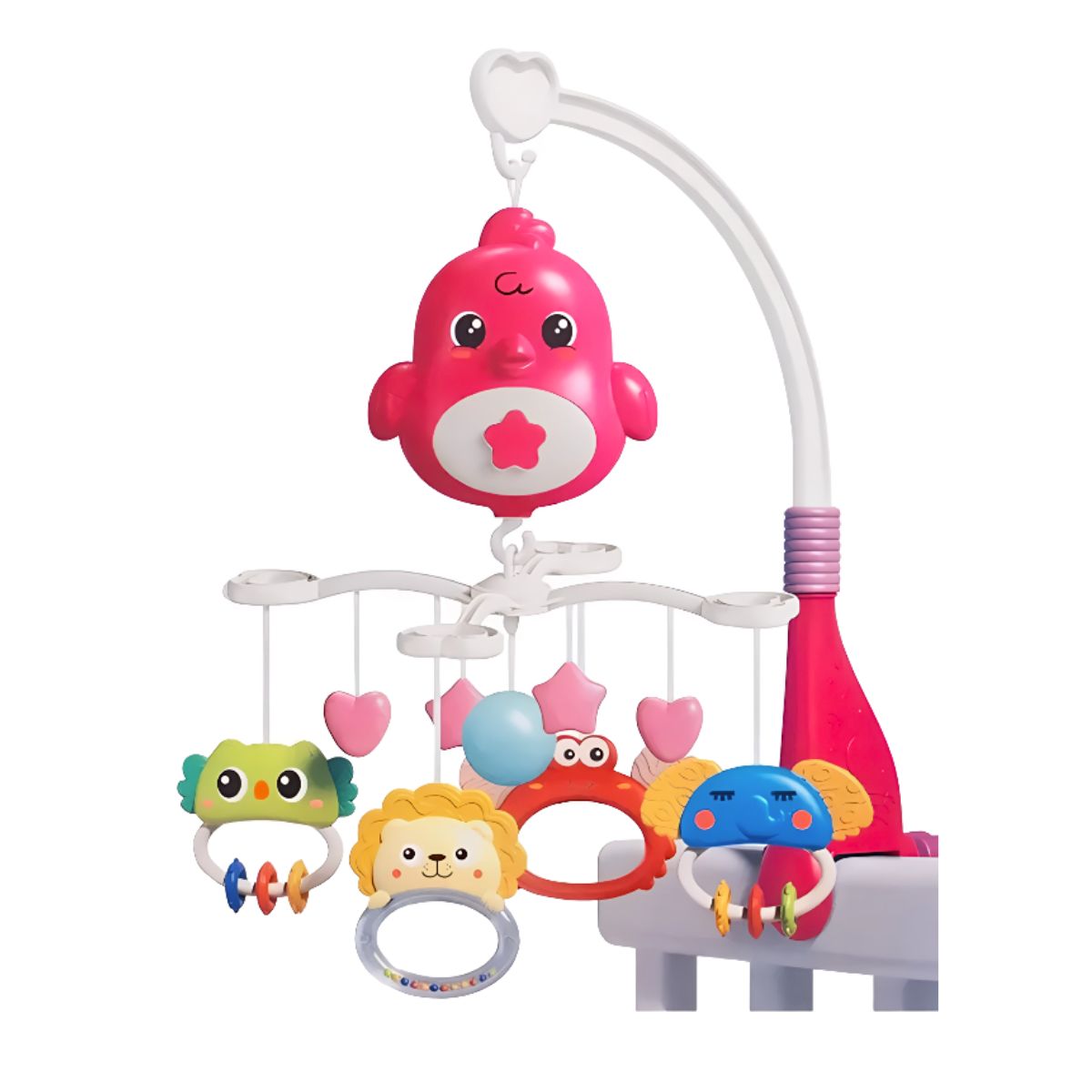 GENERICO - Móvil de Cuna Pollito Rosa