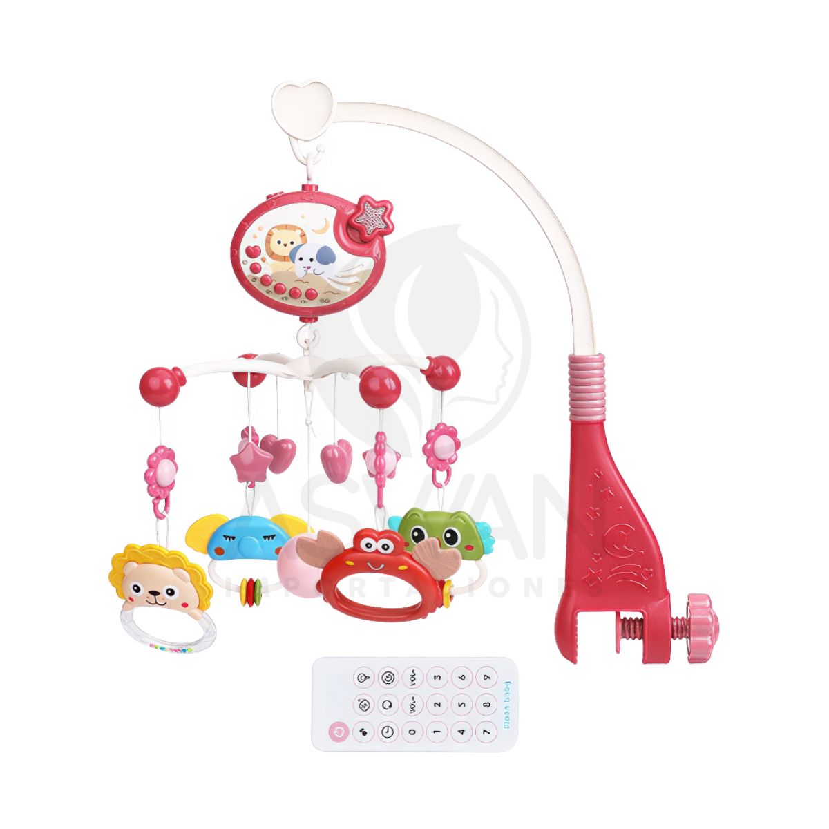 GENERICO - Móvil de Cuna Star Rosa