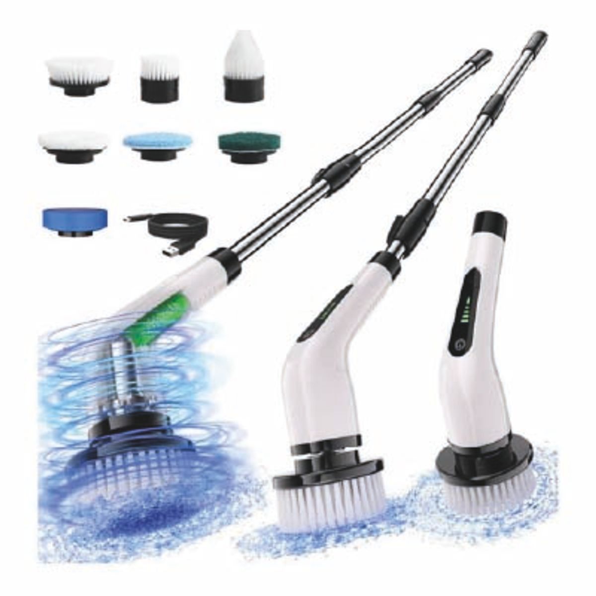 GENERICO - HERRAMIENTA DE LIMPIEZA ELÉCTRICA 9 EN 1