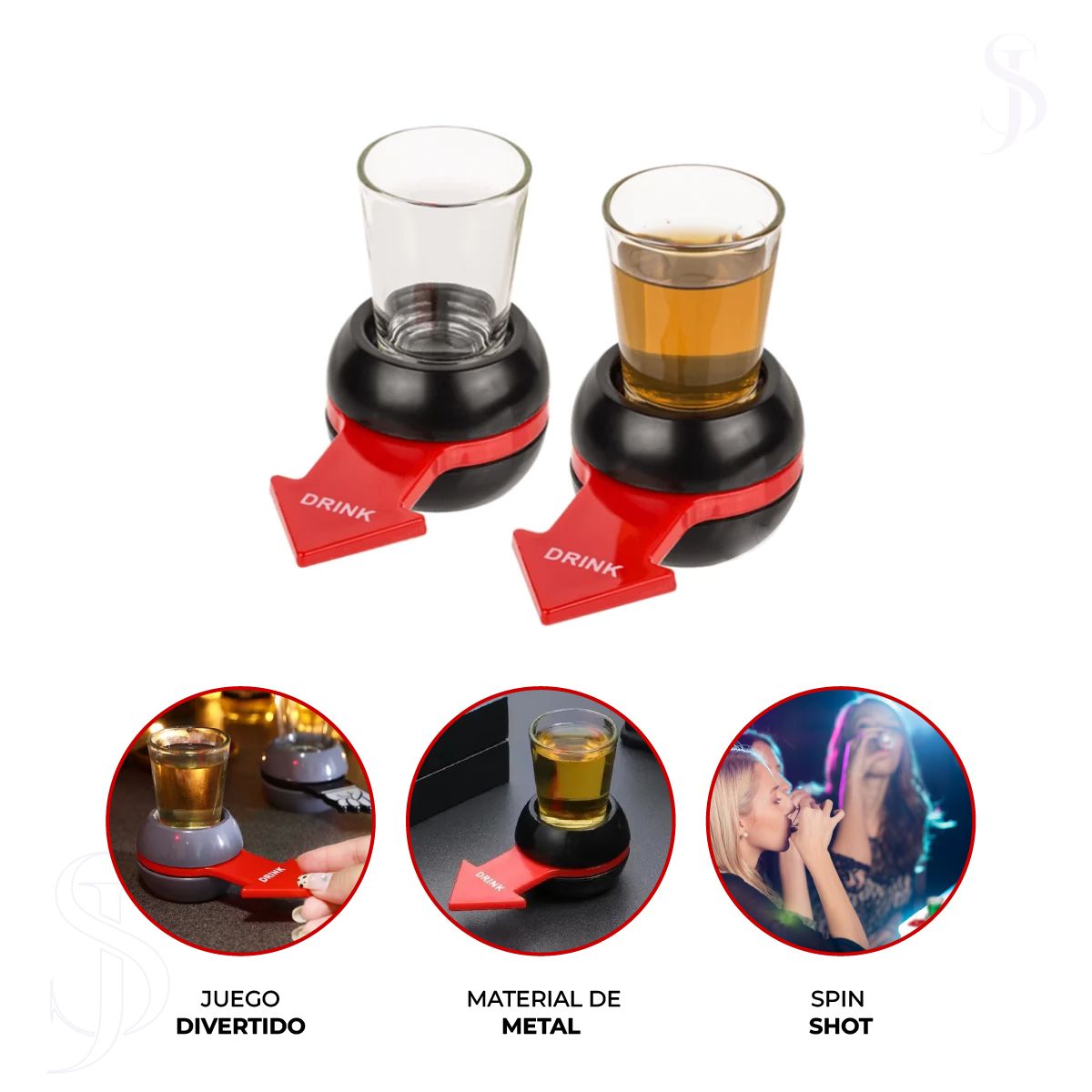 GENERICO - Spin Shot - Ruleta shot +18