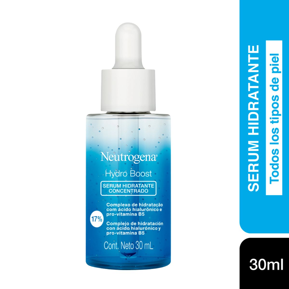 NEUTROGENA - Serum Hidratante Facial Neutrogena Hydro Boost Ácido Hialurónico 30ml