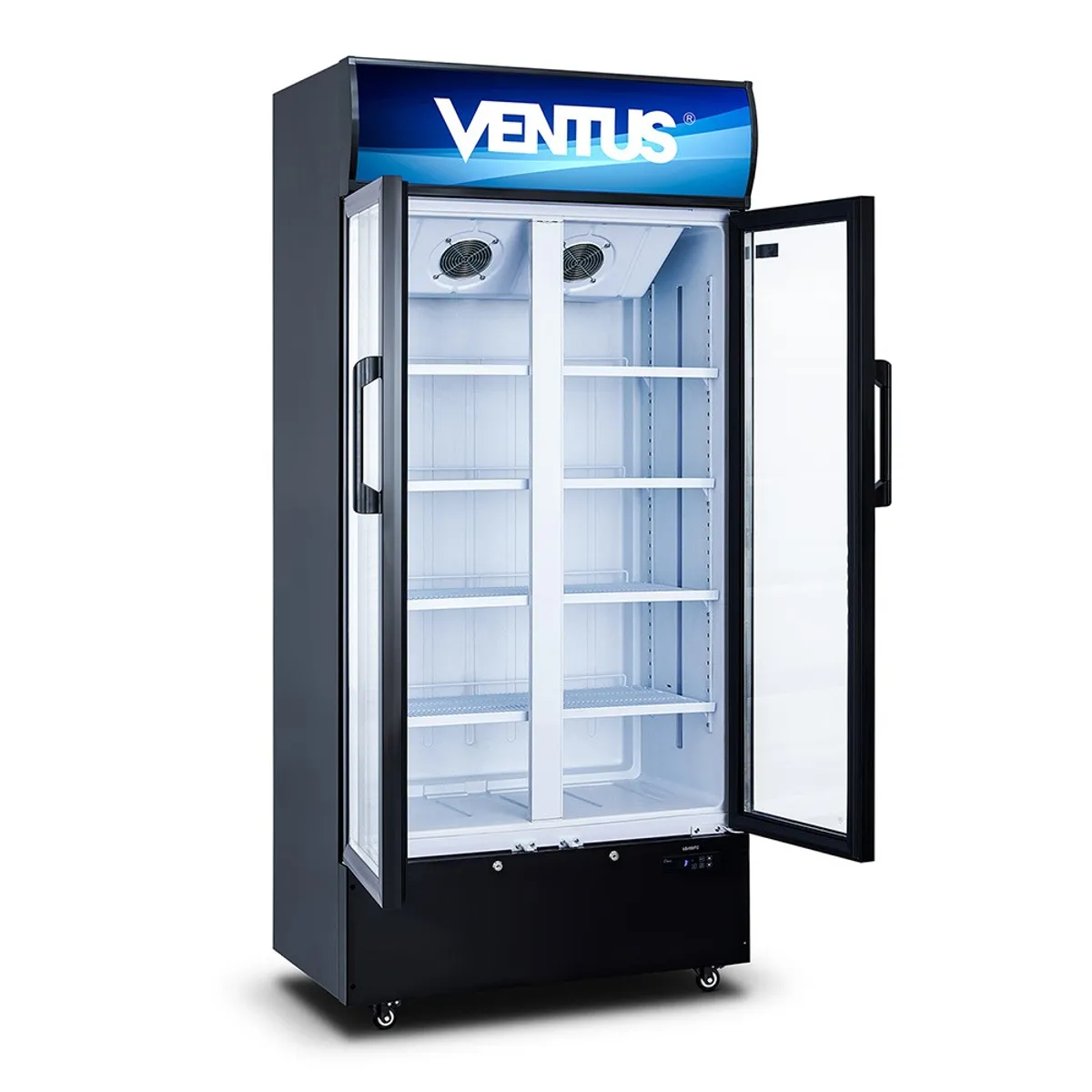 VENTUS - Ventus Visicooler 2 puertas LG-550TC Negro 550L