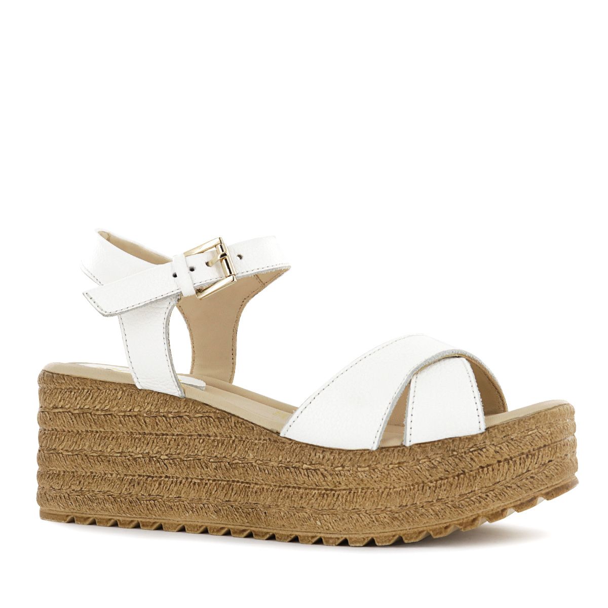 ECCO - Sandalia Ecco Cuero Mujer Mircela03 Blanco