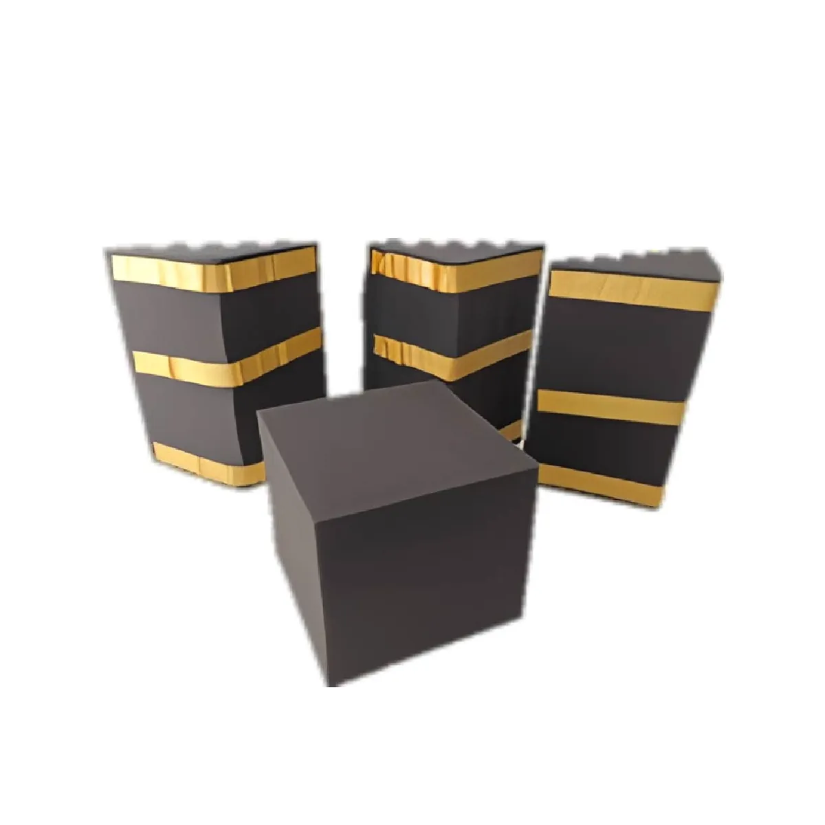 ALL SOUND - TRAMPA DE BAJO / ESQUINERO CON AUTOADHESIVO 8 PIEZAS