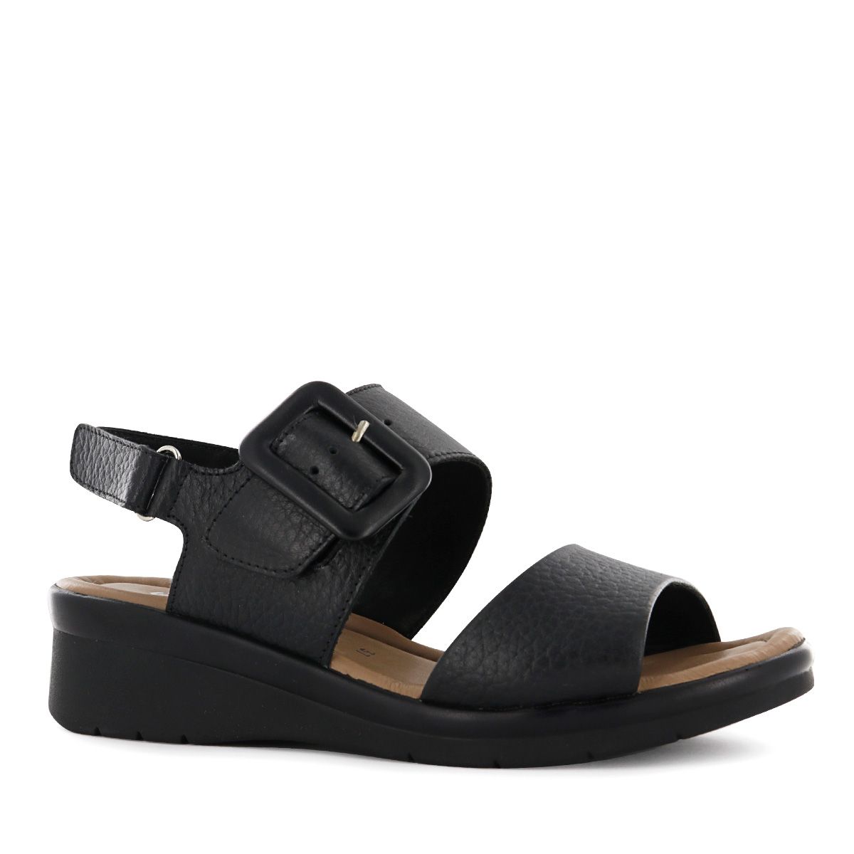 ECCO - Sandalia Ecco Cuero Mujer Jeanette20 Negro