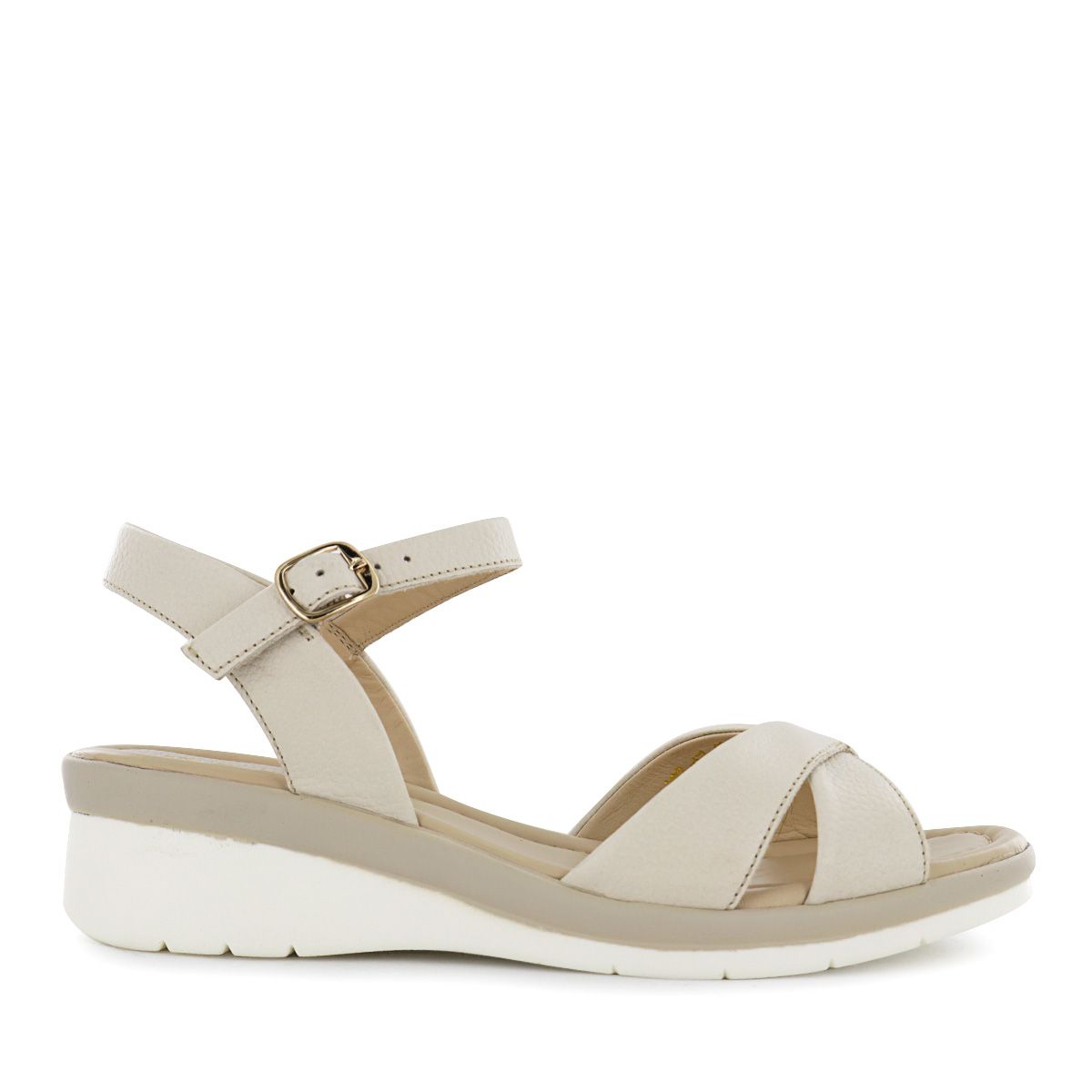 ECCO - Sandalia Ecco Cuero Mujer Jeanette12 Ostra