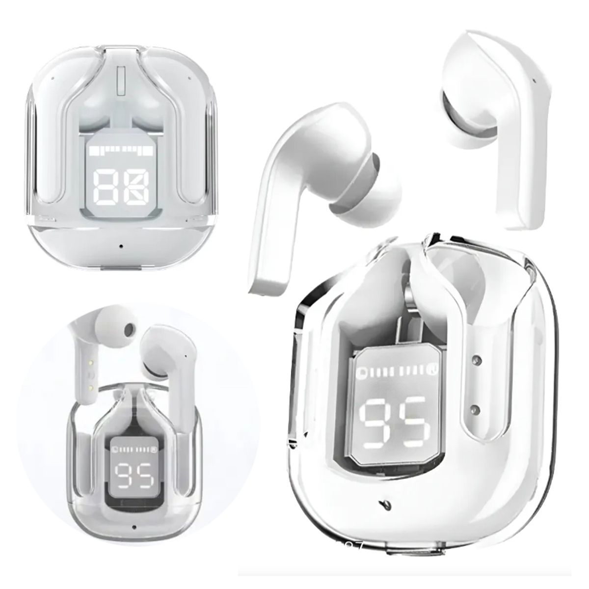 GENERICO - Audifonos Inalambricos Pantalla Led Bluetooth para Xiaomi Samsung