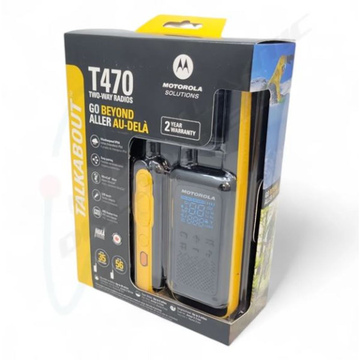 MOTOROLA - RADIO WALKIE-TALKIES TALKABOUT T470 MOTOROLA