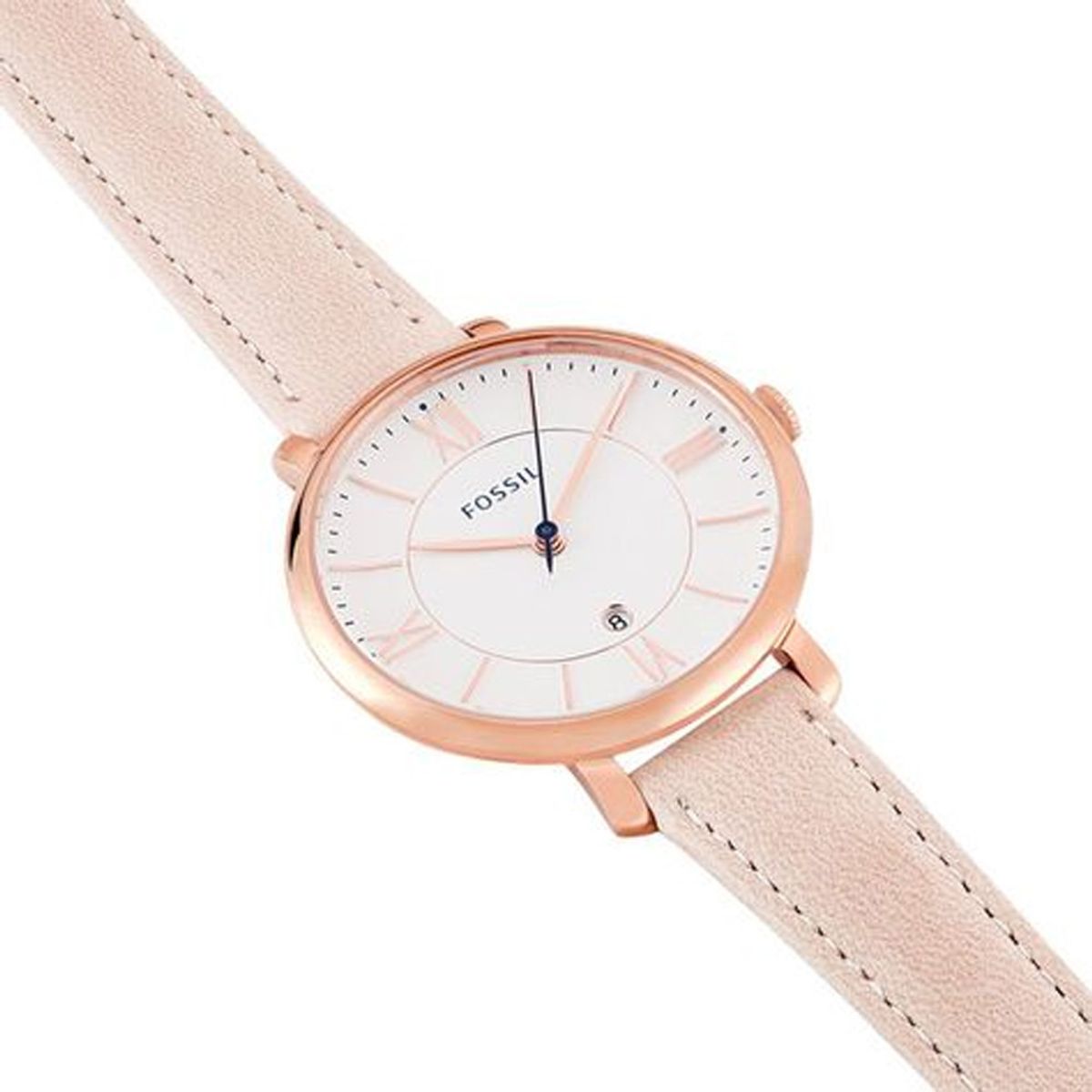 FOSSIL - Reloj Fossil Jacqueline ES3988 Rose gold De Cuero Piel Para Mujer