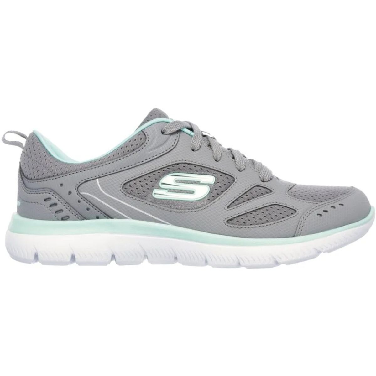 SKECHERS - Zapatilla Skechers Summits-Suited 12982GYTQ Gris para Mujer