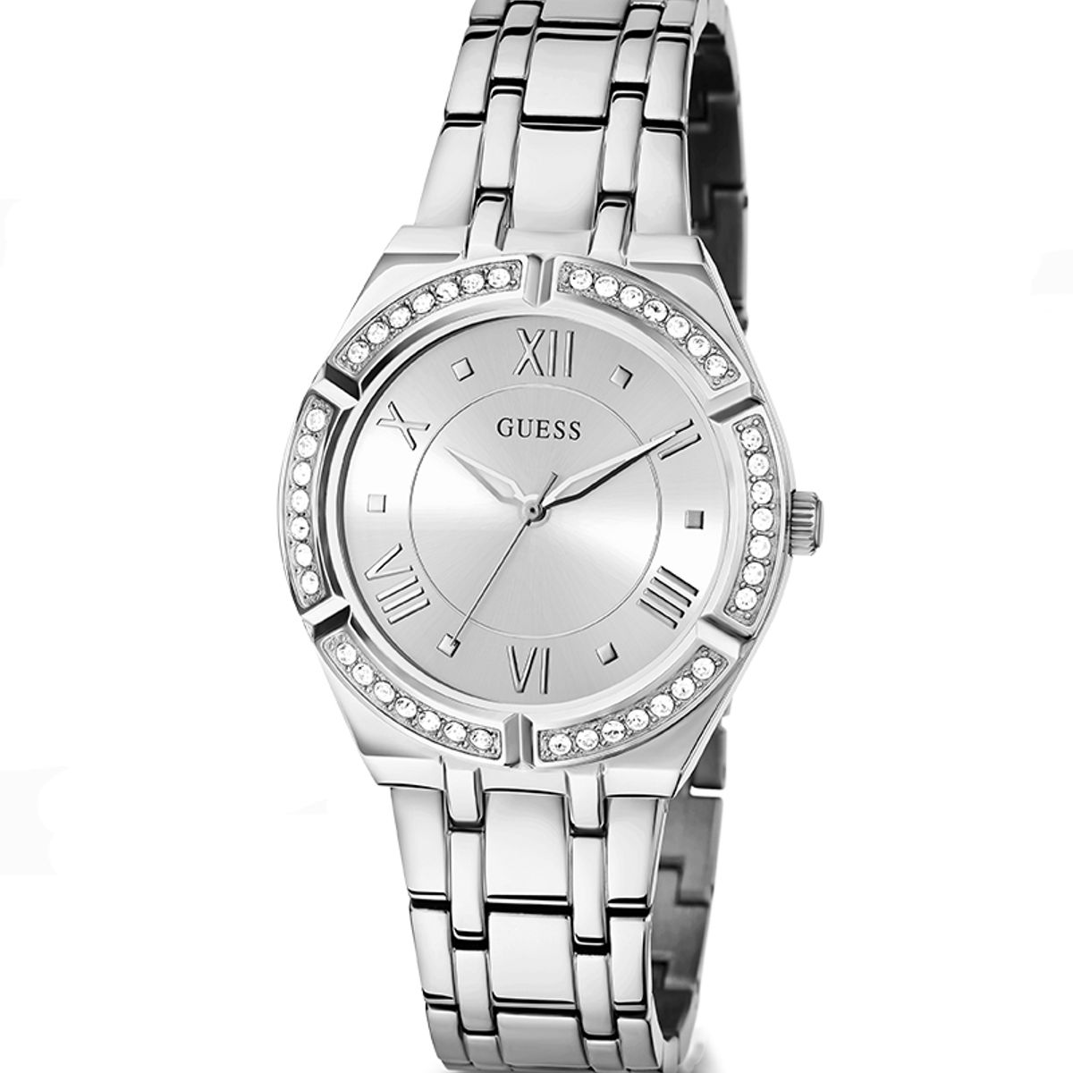 GUESS - Reloj Guess Cosmo GW0033L1 Plateado De Acero inoxidable Para Mujer
