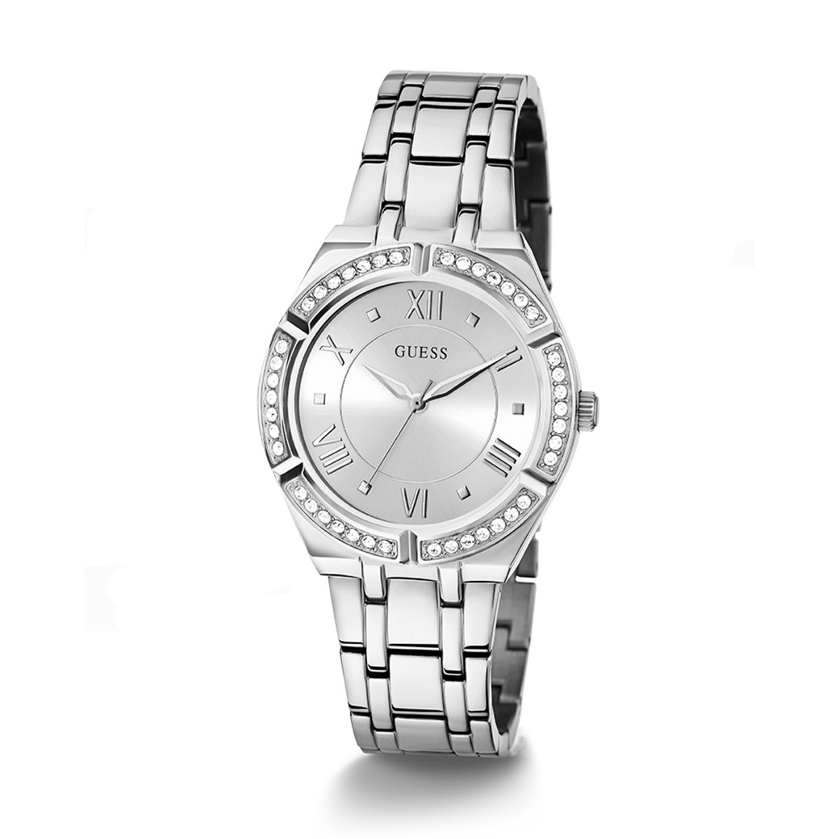GUESS - Reloj Guess Cosmo GW0033L1 Plateado De Acero inoxidable Para Mujer