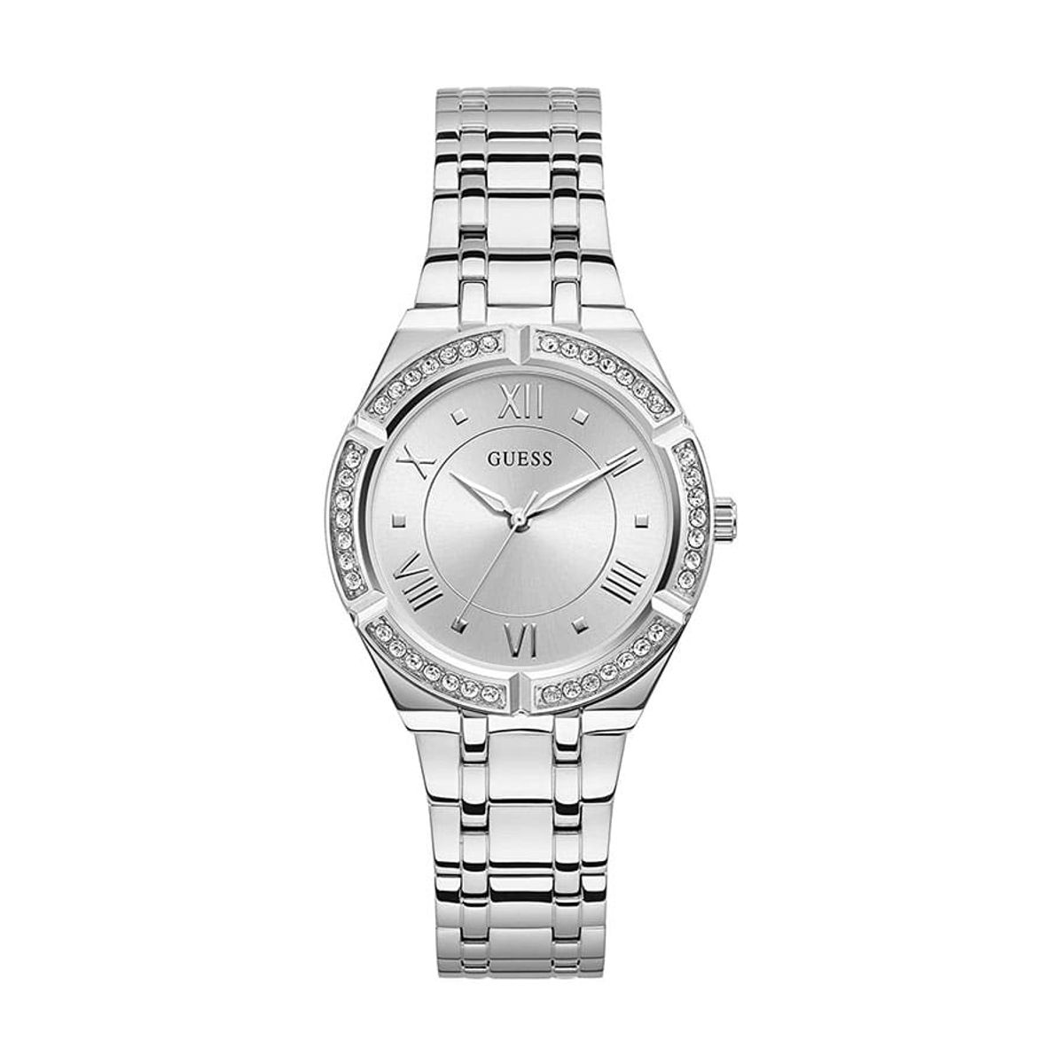 GUESS - Reloj Guess Cosmo GW0033L1 Plateado De Acero inoxidable Para Mujer