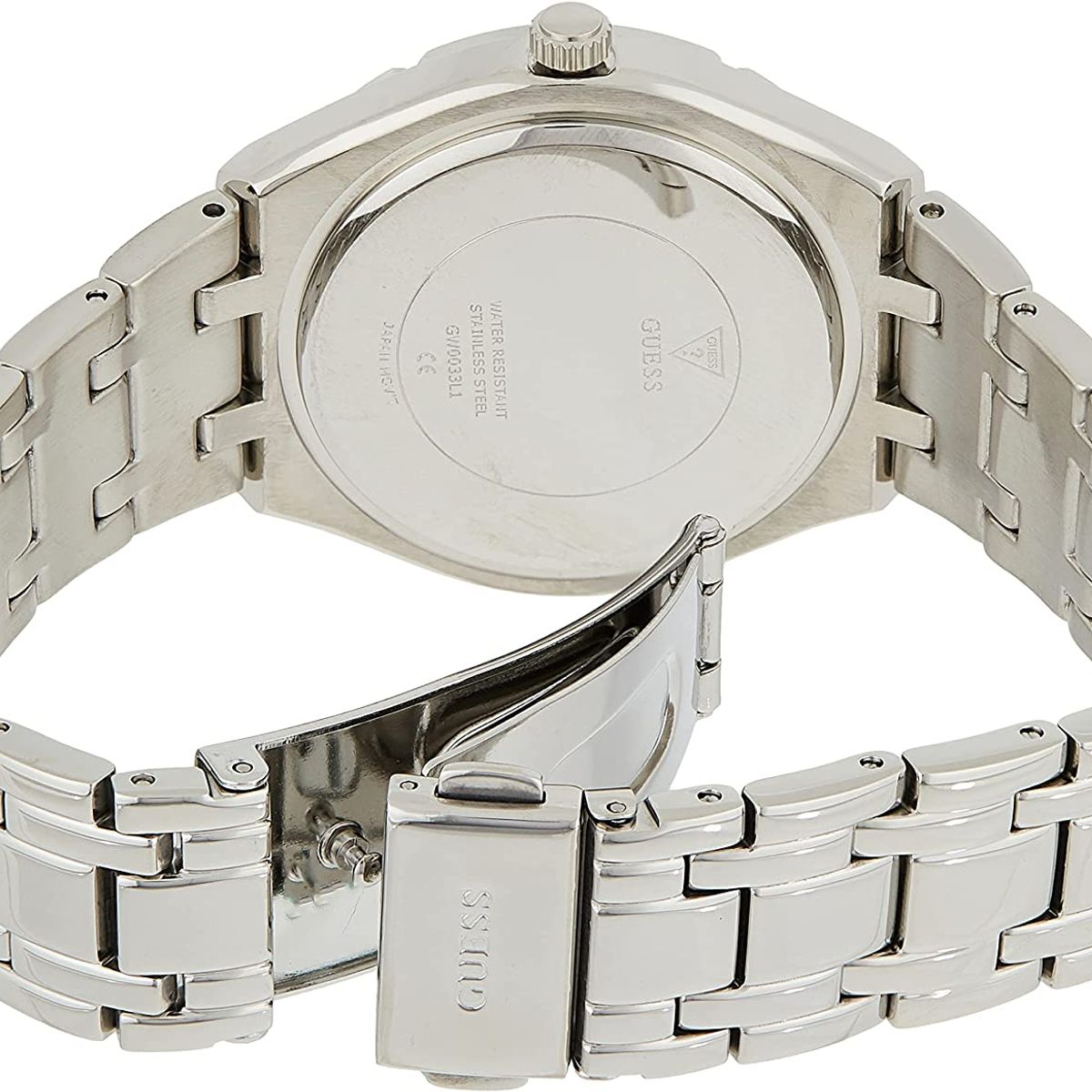GUESS - Reloj Guess Classic GW0033L5 Plateado De Acero inoxidable Para Mujer