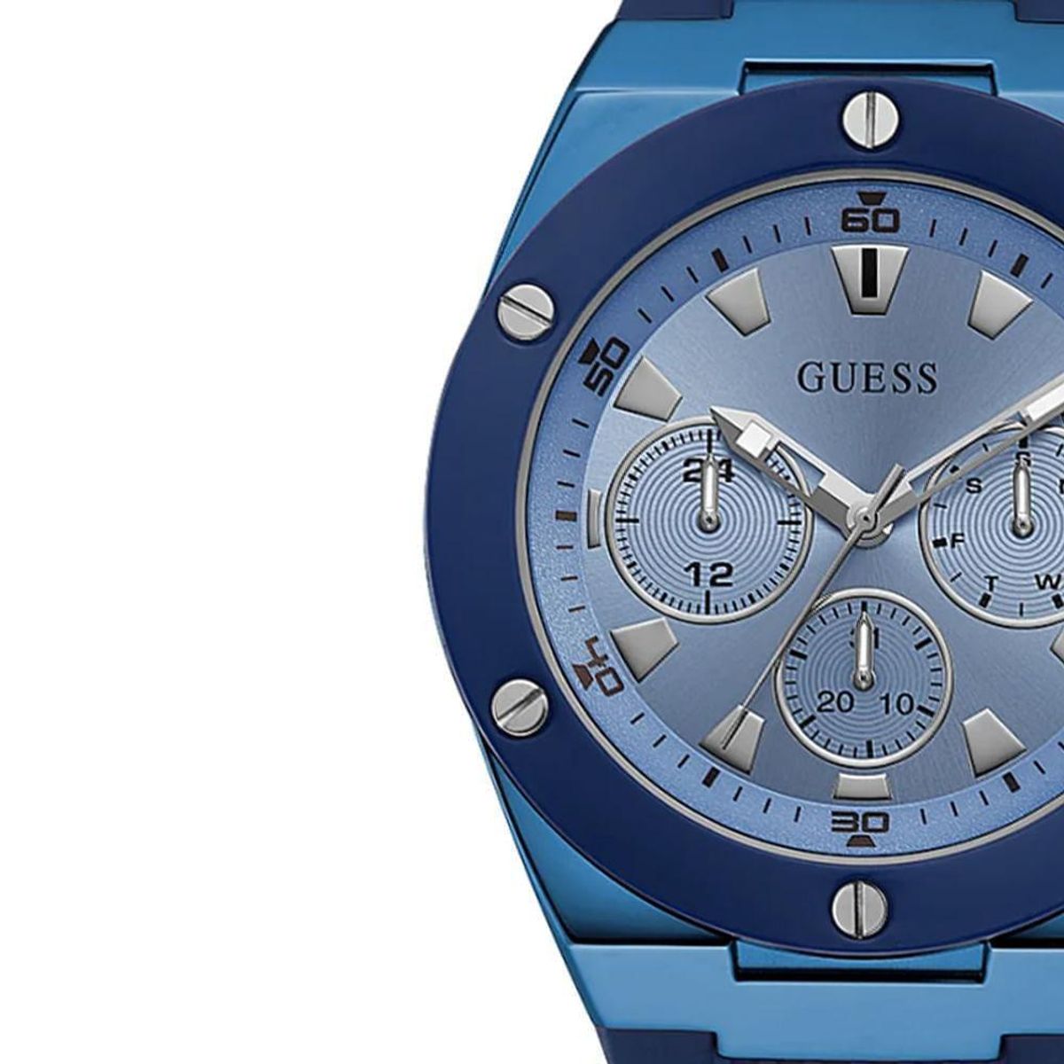 GUESS - Reloj Guess Poseidon GW0057G3 Multicolor De Acero inoxidable P Hombre