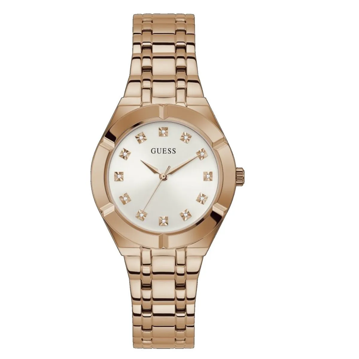 GUESS - Reloj Guess Crystalline GW0114L3 Rose gold De Acero inoxidable P Mujer