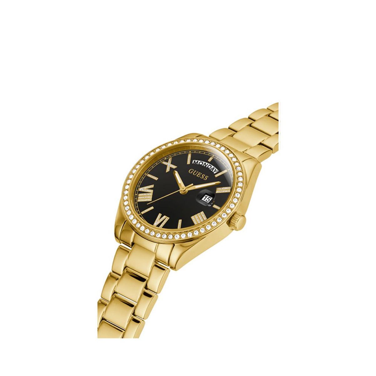 GUESS - Reloj Guess Luna GW0307L2 Dorado De Acero inoxidable Para Mujer