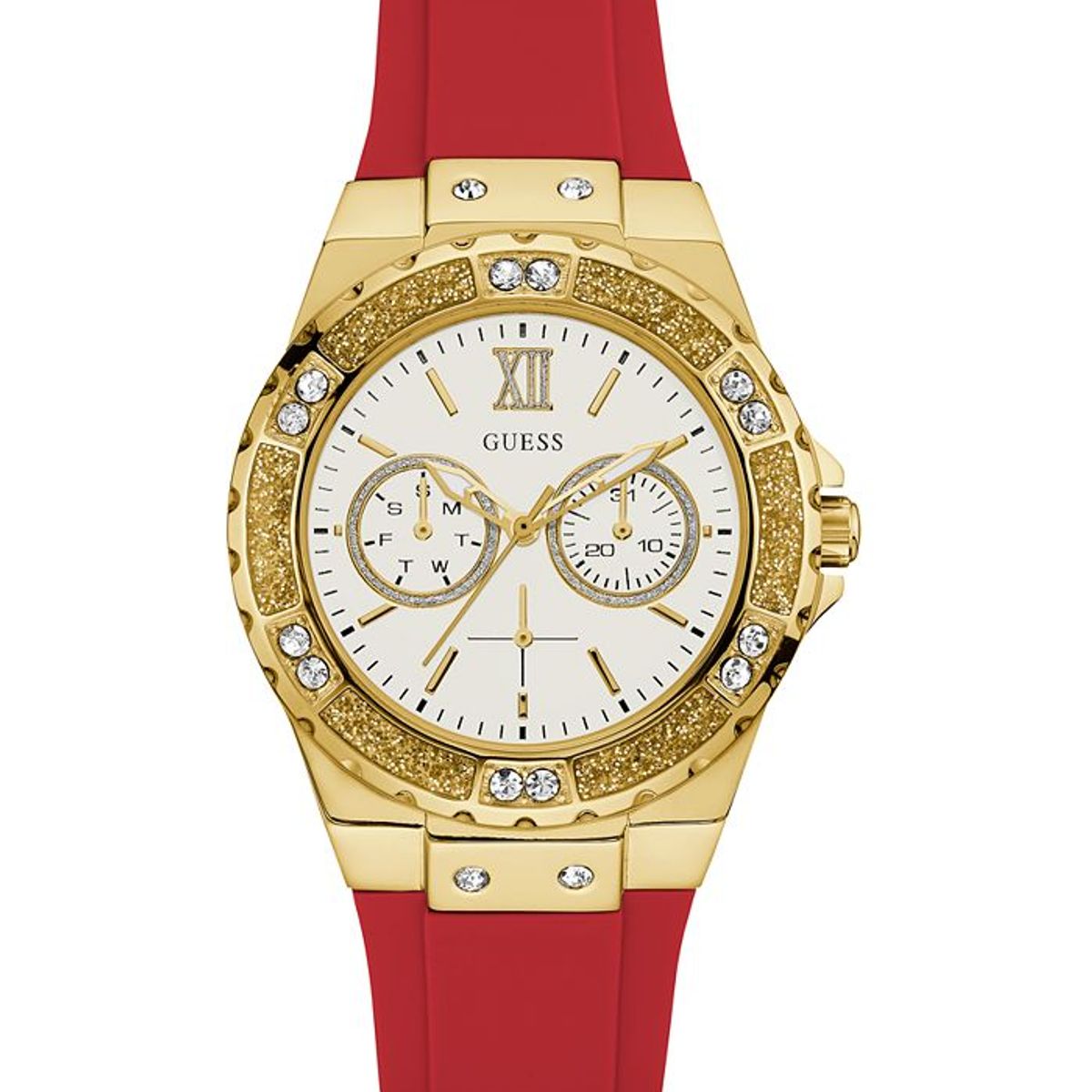 GUESS - Reloj Guess Classic GW0431L1 Plateado De Acero inoxidable Para Mujer