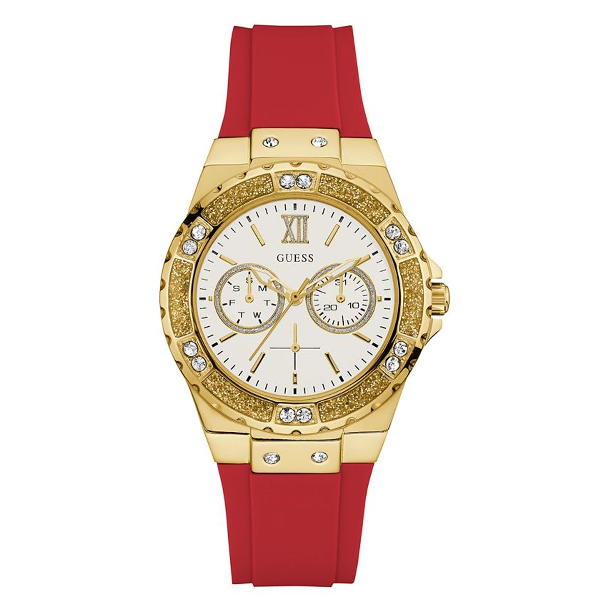 GUESS - Reloj Guess Classic GW0431L1 Plateado De Acero inoxidable Para Mujer