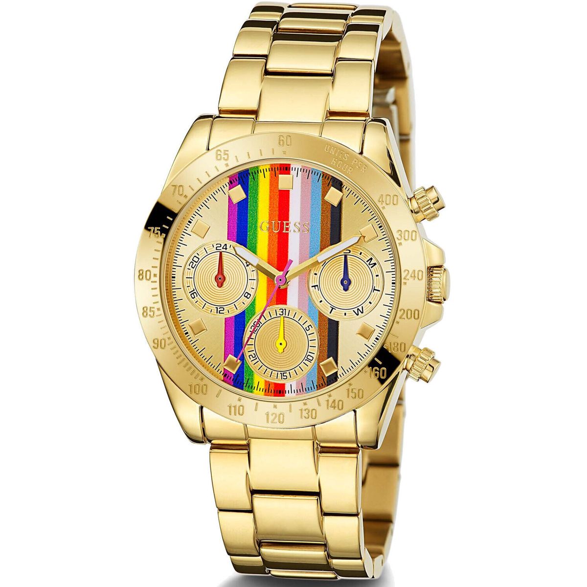 GUESS - Reloj Guess Eclipse GW0433L1 Dorado De Acero inoxidable Para Mujer