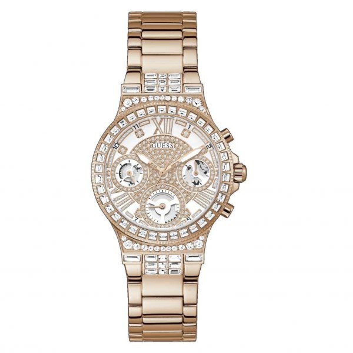 GUESS - Reloj Guess Moonlight GW0320L3 Rose gold De Acero inoxidable P Mujer