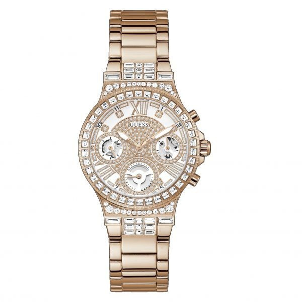 GUESS - Reloj Guess Moonlight GW0320L3 Rose gold De Acero inoxidable P Mujer