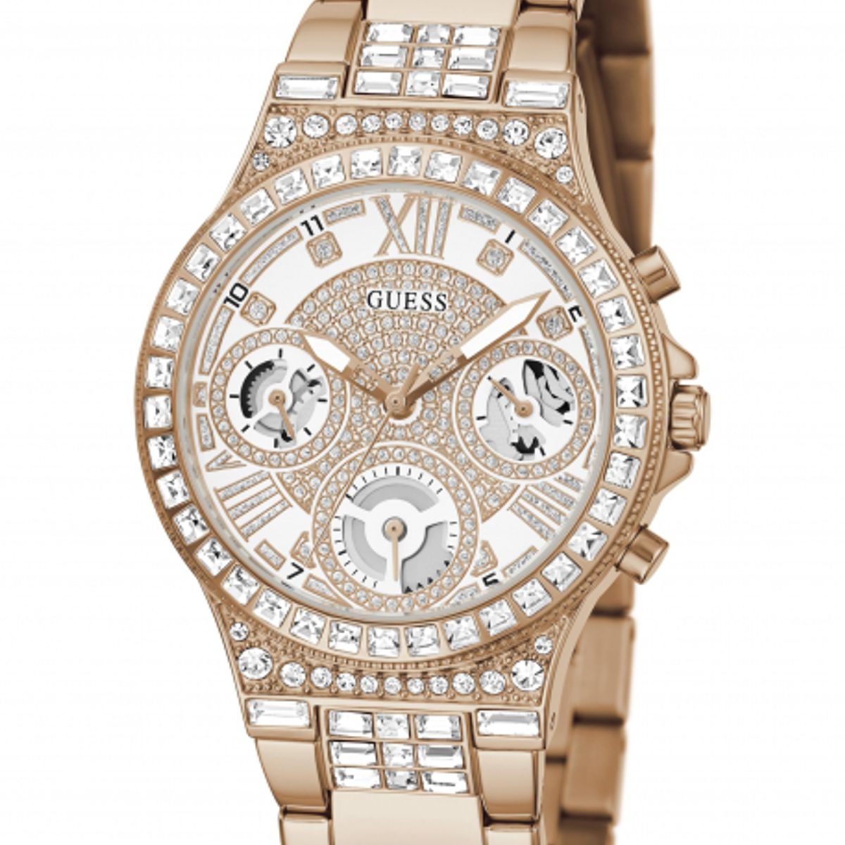 GUESS - Reloj Guess Moonlight GW0320L3 Rose gold De Acero inoxidable P Mujer