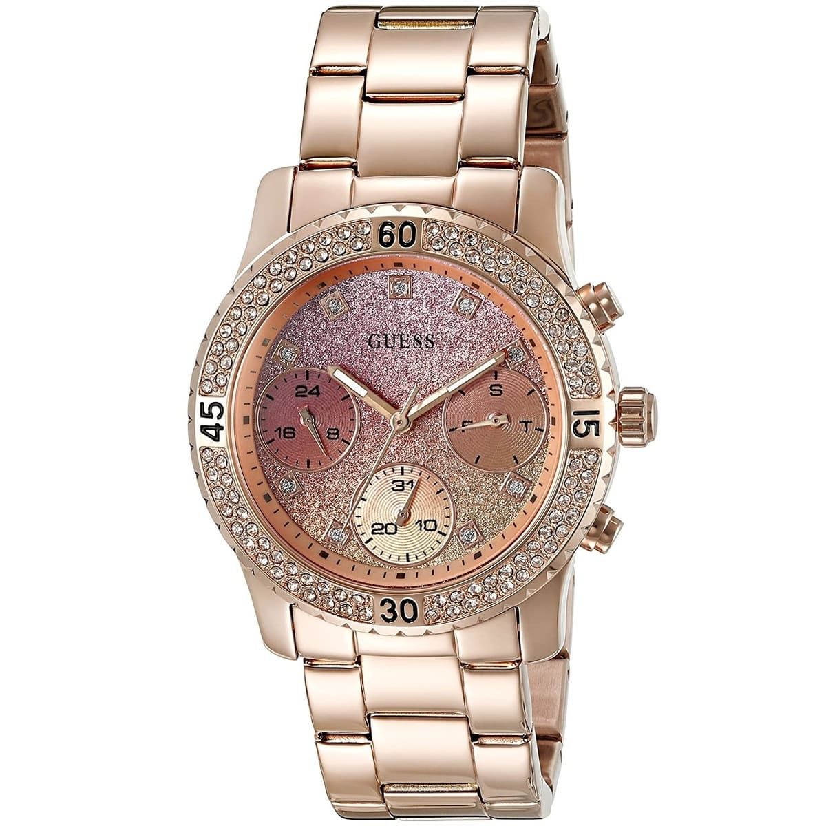 GUESS - Reloj Guess Classic W0774L3 Rose gold De Acero inoxidable Para Mujer