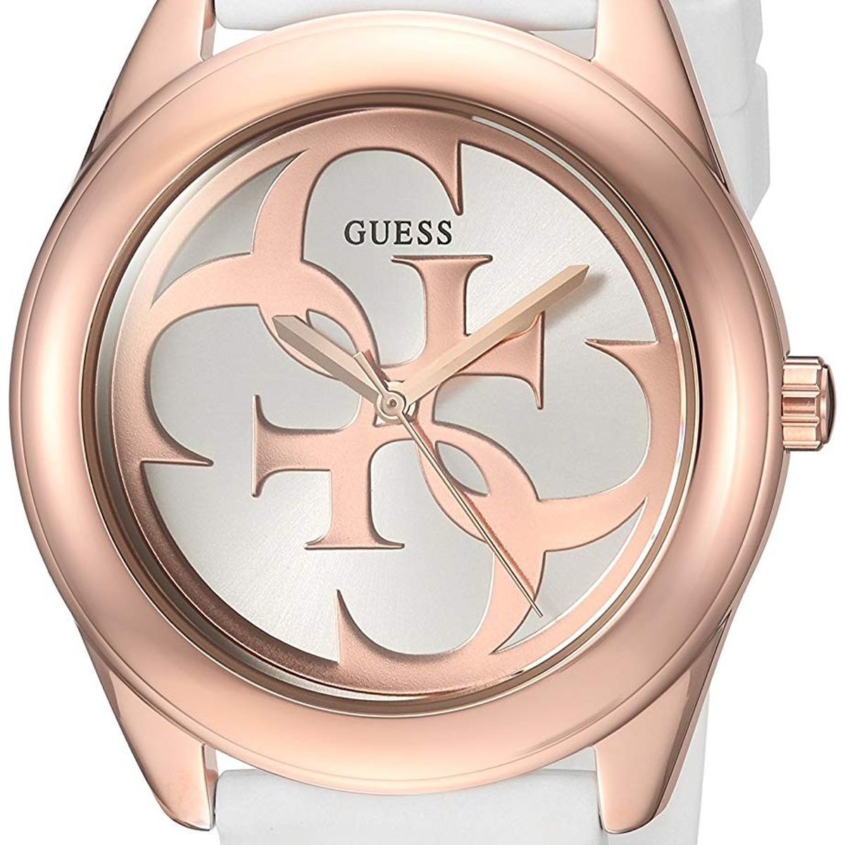 GUESS - Reloj Guess Pulso W0911L5 Blanco De Silicona Para Mujer