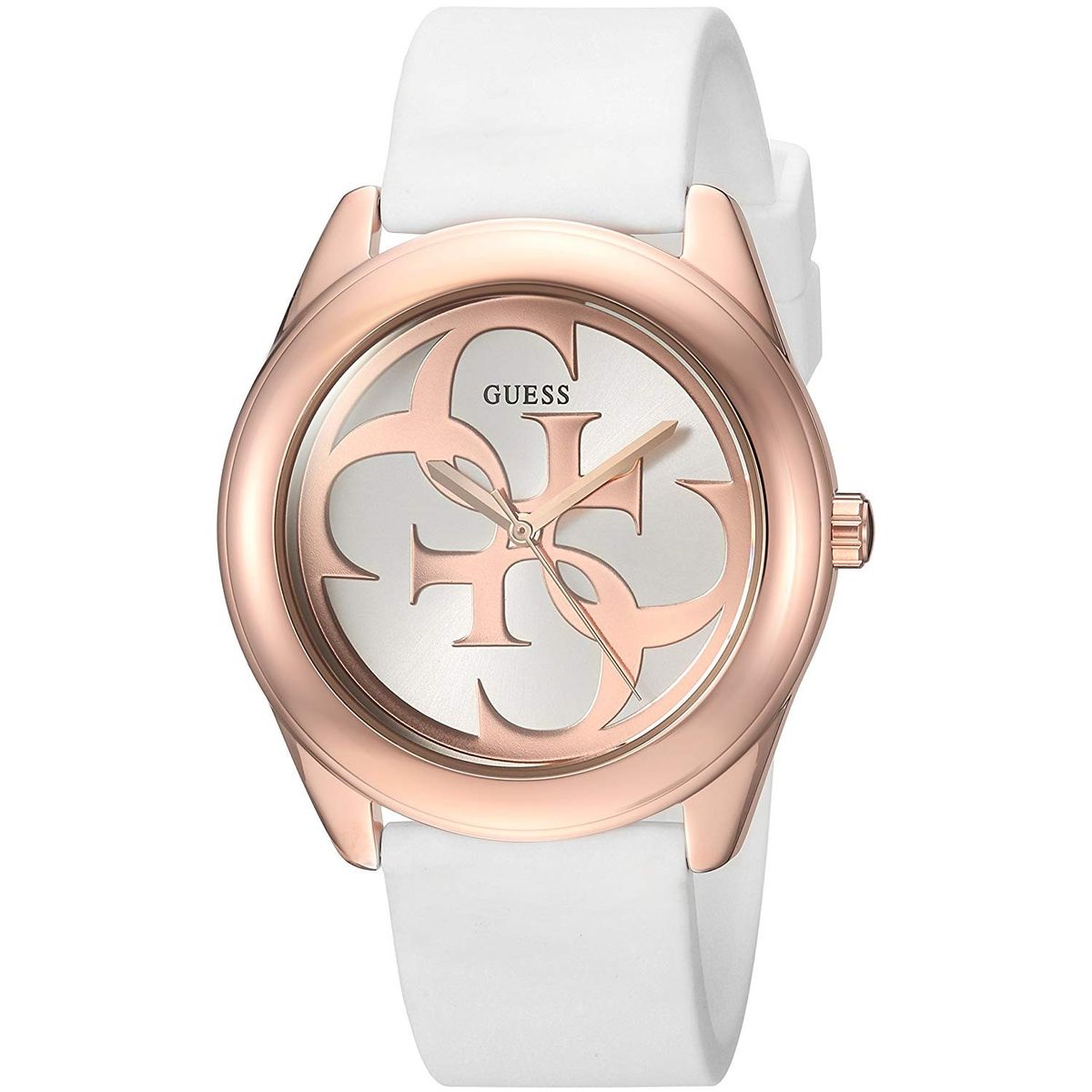 GUESS - Reloj Guess Pulso W0911L5 Blanco De Silicona Para Mujer