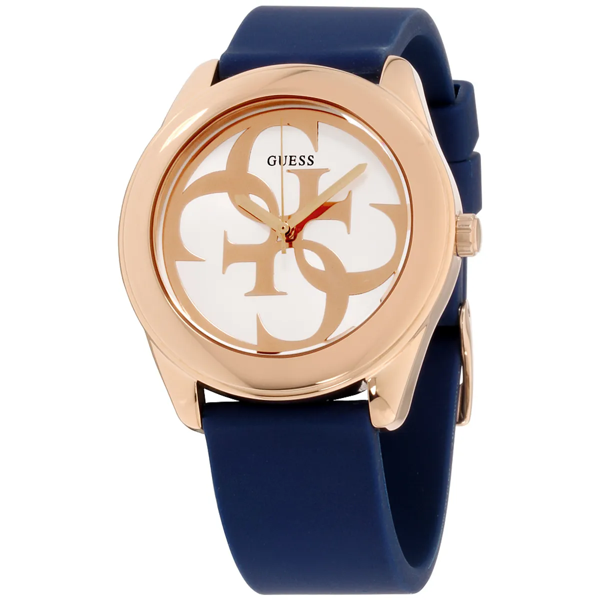 GUESS - Reloj Guess Twist W0911L6 Azul De Silicona Para Mujer