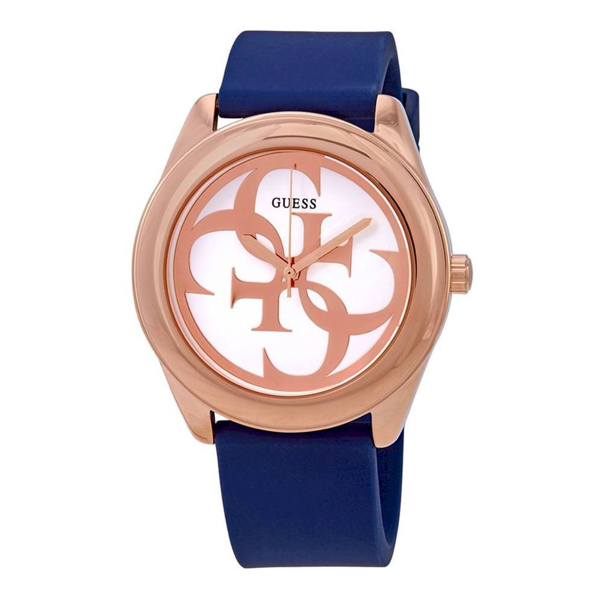GUESS - Reloj Guess Twist W0911L6 Azul De Silicona Para Mujer