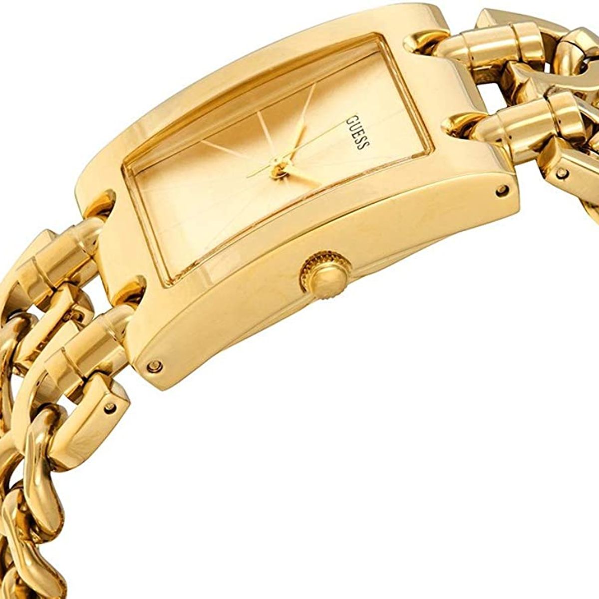 GUESS - Reloj Guess Heavy W1117L2 Dorado De Acero inoxidable Para Mujer