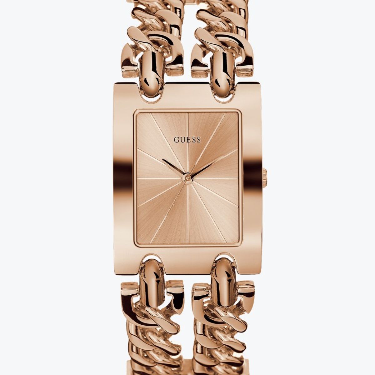 GUESS - Reloj Guess Heavy W1117L3 Rose gold De Acero inoxidable Para Mujer