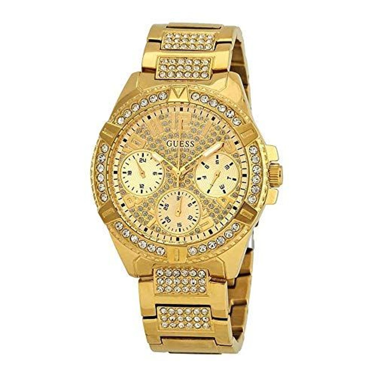 GUESS - Reloj Guess Lady Frontier W1156L2 Dorado De Acero inoxidable P Mujer