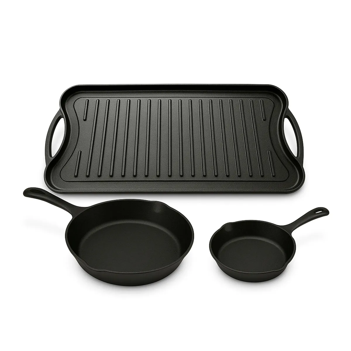 RECORD - Tripack Sartenes de Hierro Fundido