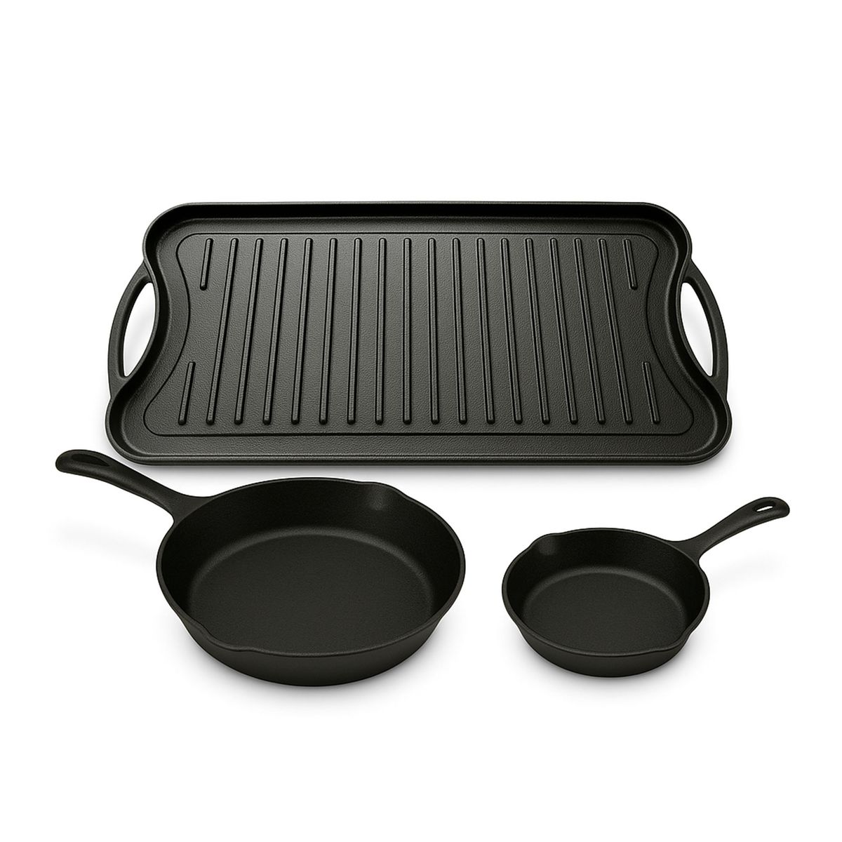 RECORD - Tripack Sartenes de Hierro Fundido