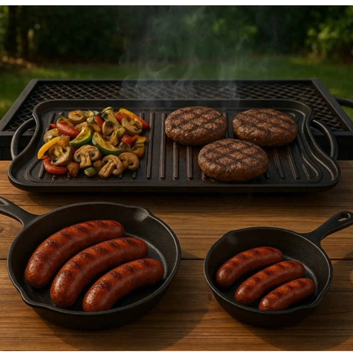 RECORD - Tripack Sartenes de Hierro Fundido