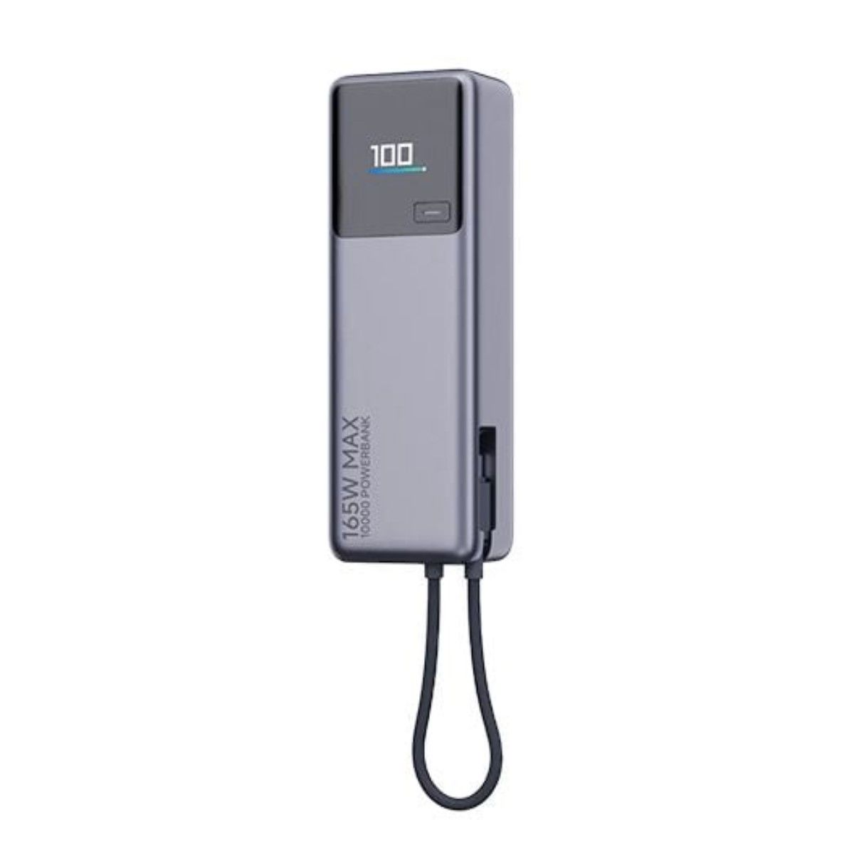 XIAOMI - Power Bank Xiaomi 165W 10000mah Cable Integrado para Laptop y Smartphone