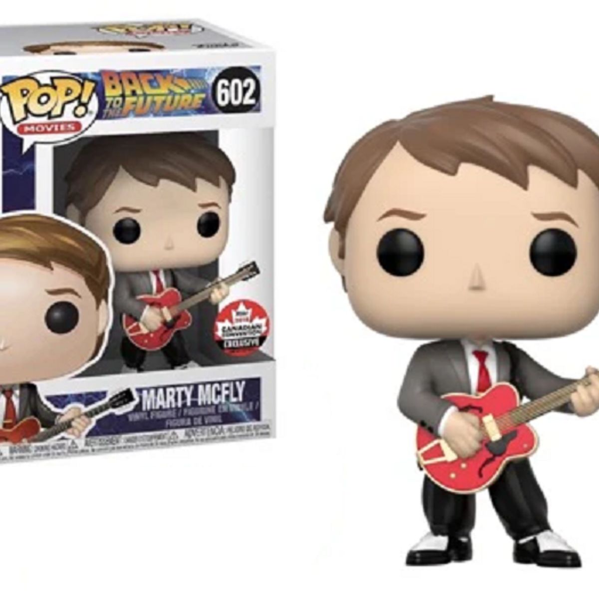 FUNKO - FUNKO POP MARTY MCFLY GUITAR (CANADIAN CONVENTION 2018) VOLVER AL FUTURO 602