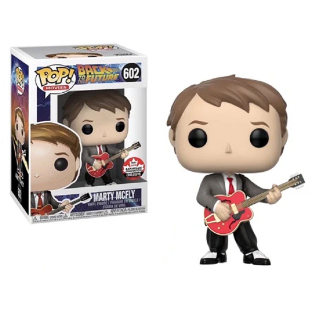 FUNKO - FUNKO POP MARTY MCFLY GUITAR (CANADIAN CONVENTION 2018) VOLVER AL FUTURO 602